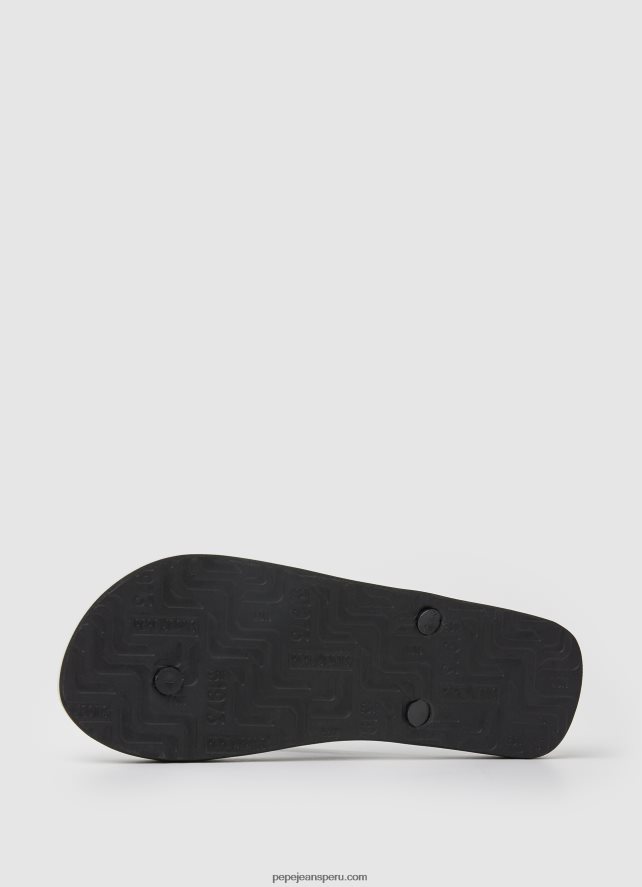 hombres chanclas de playa de mar de ballenas Pepe Jeans 44JTZ1262 negro - Imagen 5