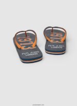hombres chanclas de playa hawi 1973 Pepe Jeans 44JTZ1266 Armada - Imagen 4