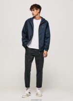 hombres chaqueta cortavientos con capucha Pepe Jeans 44JTZ828 dulwich - Imagen 2