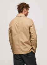 hombres chaqueta utilitaria de lona Pepe Jeans 44JTZ827 camello - Imagen 5