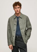hombres chaqueta utilitaria de lona Pepe Jeans 44JTZ834 fundición - Imagen 4