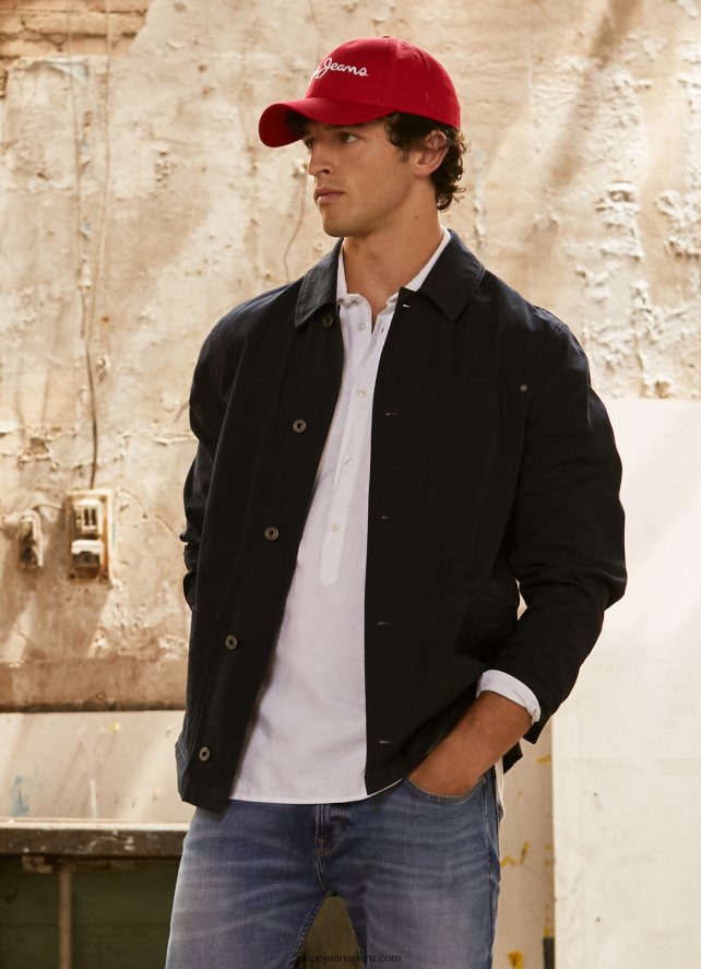 hombres_chaqueta_utilitaria_de_lona_pepe_jeans_44jtz842_dulwich.jpg hombres chaqueta utilitaria de lona Pepe Jeans 44JTZ842 dulwich - Imagen 1