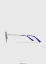 hombres gafas de sol de aviador Pepe Jeans 44JTZ1307 plata - Imagen 3