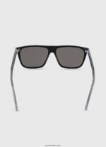 hombres gafas de sol de gran tamaño Pepe Jeans 44JTZ1302 piedra negra - Imagen 4