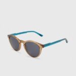 hombres gafas de sol redondas Pepe Jeans 44JTZ1304 amarillo ocre