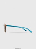 hombres gafas de sol redondas Pepe Jeans 44JTZ1304 amarillo ocre - Imagen 3