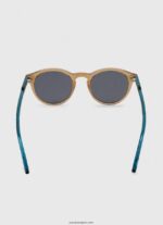 hombres gafas de sol redondas Pepe Jeans 44JTZ1304 amarillo ocre - Imagen 4