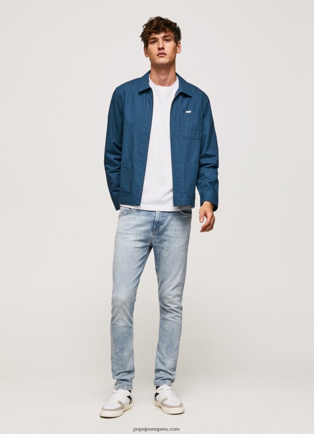 hombres_jeans_ajustados_de_tiro_medio_mason_pepe_jeans_44jtz792_mezclilla.jpg hombres jeans ajustados de tiro medio Mason Pepe Jeans 44JTZ792 mezclilla - Imagen 1