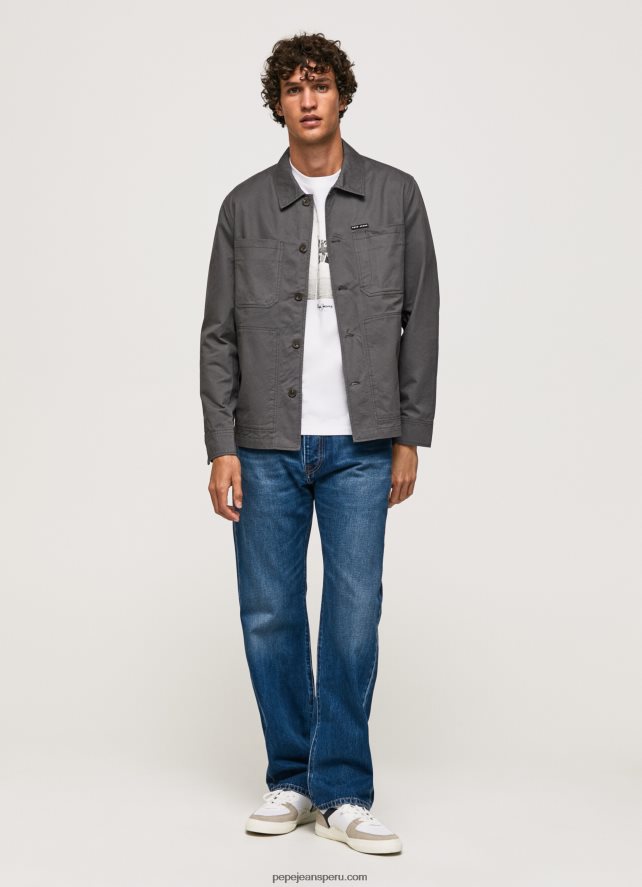 hombres jeans penn de corte holgado con tiro caído Pepe Jeans 44JTZ814 mezclilla - Imagen 1