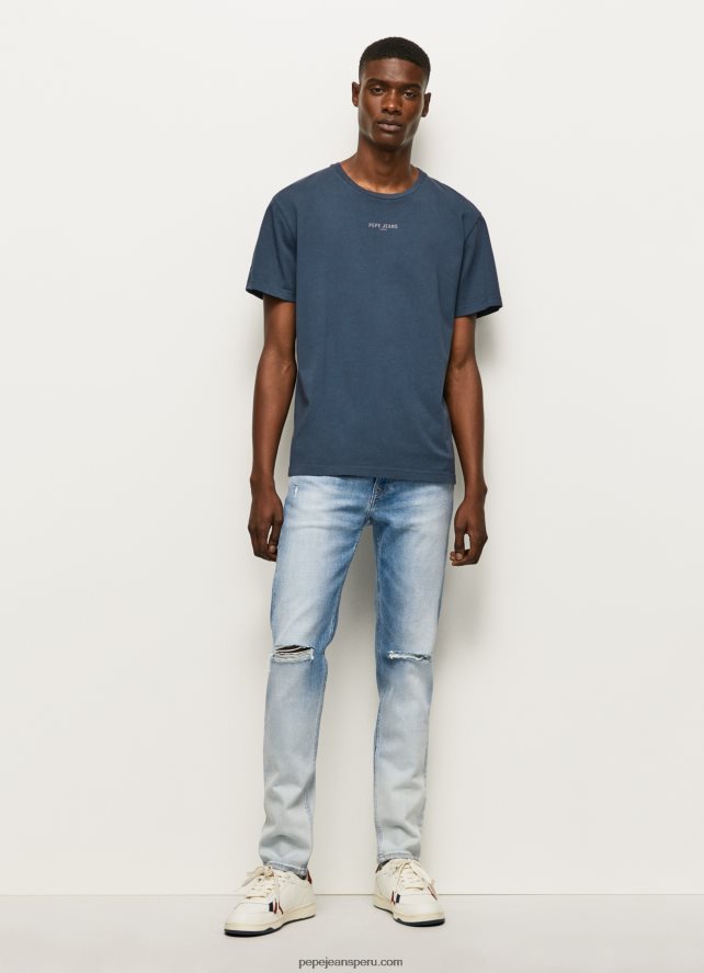 hombres_jeans_slim_con_tiro_medio_regular_pepe_jeans_44jtz796_mezclilla.jpg hombres jeans slim con tiro medio regular Pepe Jeans 44JTZ796 mezclilla - Imagen 1