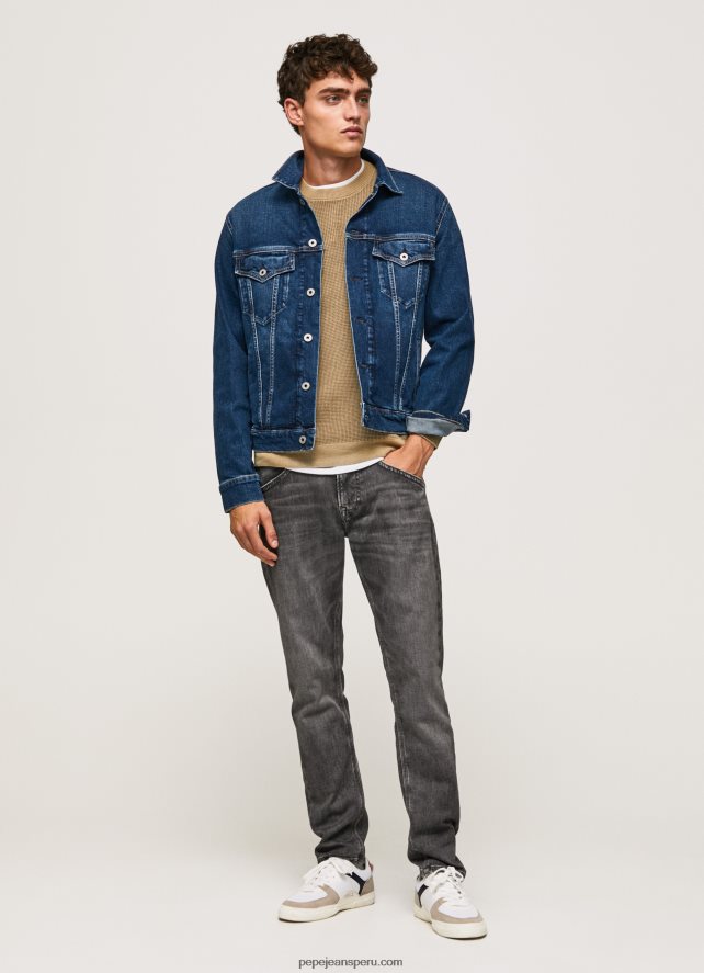 hombres_jeans_track_de_tiro_medio_pepe_jeans_44jtz800_mezclilla.jpg hombres jeans track de tiro medio Pepe Jeans 44JTZ800 mezclilla - Imagen 1
