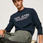 hombres jersey con cuello redondo de plutón Pepe Jeans 44JTZ850 dulwich