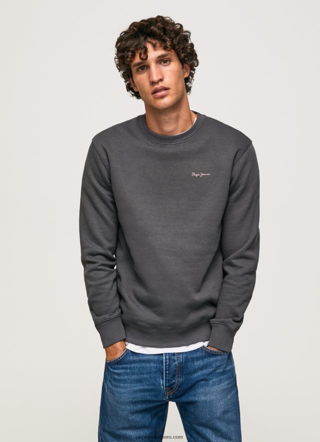 hombres_jersey_con_estampado_fotografico_pepe_jeans_44jtz885_negro_lavado.jpg hombres jersey con estampado fotográfico Pepe Jeans 44JTZ885 negro lavado - Imagen 1
