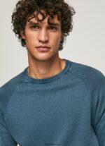 hombres jersey de algodón con cuello redondo Pepe Jeans 44JTZ864 jarman - Imagen 3