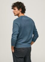 hombres jersey de algodón con cuello redondo Pepe Jeans 44JTZ864 jarman - Imagen 4