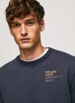 hombres jersey de algodón con cuello redondo Pepe Jeans 44JTZ873 dulwich - Imagen 3