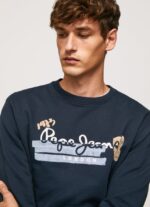 hombres jersey de algodón con cuello redondo Pepe Jeans 44JTZ894 dulwich - Imagen 3