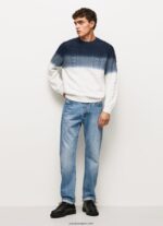 hombres jersey de ochos perseo Pepe Jeans 44JTZ851 blanco - Imagen 2