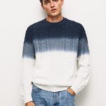hombres jersey de ochos perseo Pepe Jeans 44JTZ851 blanco