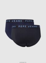 hombres Pack de 2 braguitas con logo estampado Pepe Jeans 44JTZ1163 dulwich - Imagen 2