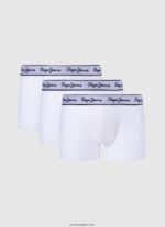 hombres Pack de 3 bóxers de algodón elástico Pepe Jeans 44JTZ1161 negro - Imagen 4