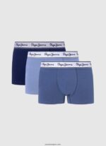 hombres Pack de 3 calcetines largos Pepe Jeans 44JTZ1164 multi - Imagen 3