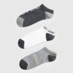 hombres Pack de 3 calcetines tobilleros Pepe Jeans 44JTZ1144 multi