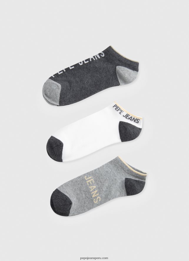 hombres_pack_de_3_calcetines_tobilleros_pepe_jeans_44jtz1144_multi.jpg hombres Pack de 3 calcetines tobilleros Pepe Jeans 44JTZ1144 multi - Imagen 1