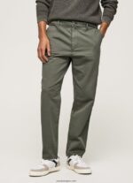 hombres pantalones chinos holgados Pepe Jeans 44JTZ1105 fundición - Imagen 2