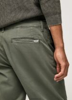 hombres pantalones chinos holgados Pepe Jeans 44JTZ1105 fundición - Imagen 4