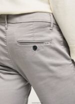 hombres pantalones chinos slim james Pepe Jeans 44JTZ1110 argén - Imagen 4