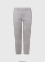 hombres pantalones chinos slim james Pepe Jeans 44JTZ1110 argén - Imagen 5