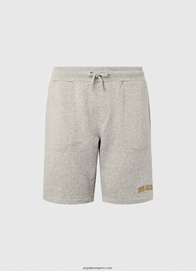 hombres pantalones cortos deportivos de agosto Pepe Jeans 44JTZ1136 marga gris claro - Imagen 1