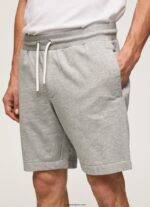 hombres pantalones cortos deportivos edward Pepe Jeans 44JTZ1140 gris marga - Imagen 3