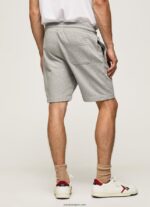 hombres pantalones cortos deportivos edward Pepe Jeans 44JTZ1140 gris marga - Imagen 4