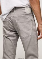 hombres pantalones de chándal regulares stanley Pepe Jeans 44JTZ1101 argén - Imagen 5