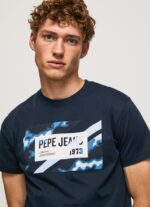 hombres playera con estampado de bandera Pepe Jeans 44JTZ956 dulwich - Imagen 3