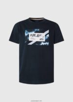 hombres playera con estampado de bandera Pepe Jeans 44JTZ956 dulwich - Imagen 5