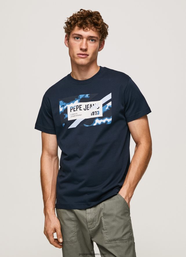 hombres_playera_con_estampado_de_bandera_pepe_jeans_44jtz956_dulwich.jpg hombres playera con estampado de bandera Pepe Jeans 44JTZ956 dulwich - Imagen 1