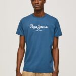 hombres playera con logo estampado Pepe Jeans 44JTZ934 jarman