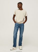 hombres playera con logo estampado Pepe Jeans 44JTZ939 malta - Imagen 2