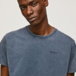 hombres playera con logo estampado Pepe Jeans 44JTZ948 dulwich