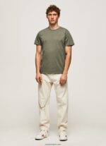 hombres playera con logo estampado Pepe Jeans 44JTZ949 fundición - Imagen 2