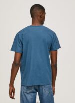 hombres playera con logo estampado Pepe Jeans 44JTZ951 jarman - Imagen 4