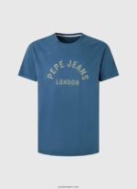 hombres playera con logo estampado Pepe Jeans 44JTZ951 jarman - Imagen 5