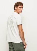 hombres playera con logo estampado Pepe Jeans 44JTZ961 blanquecino - Imagen 4