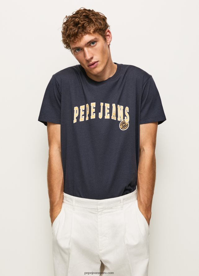 hombres_playera_con_logo_estampado_pepe_jeans_44jtz969_dulwich.jpg hombres playera con logo estampado Pepe Jeans 44JTZ969 dulwich - Imagen 1