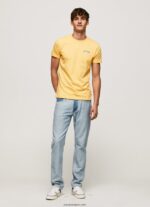 hombres playera con logo estampado Pepe Jeans 44JTZ972 brillar - Imagen 2