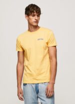 hombres playera con logo estampado Pepe Jeans 44JTZ972 brillar - Imagen 3
