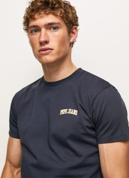 hombres playera con logo estampado Pepe Jeans 44JTZ973 dulwich